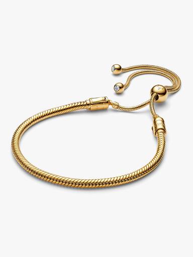 Snake Chain Slider Bracelet - Image 2