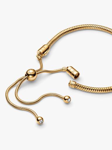 Snake Chain Slider Bracelet - Image 4