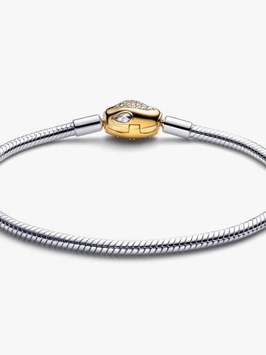 Snake Clasp & Chain Bracelet - Image 4