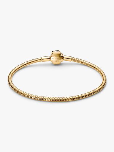 Disney Beauty and the Beast Enchanted Rose Snake Chain Bracelet - Image 3