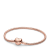 Rose gold plated