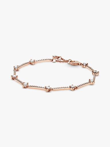 Sparkling Pavé Bars Bracelet - Image 2