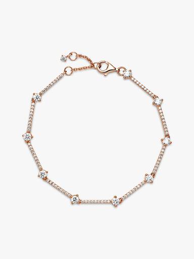 Sparkling Pavé Bars Bracelet - Image 5