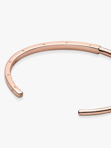 Pandora Signature I-D Open Bangle - Image 4