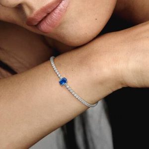 Sparkling Pavé Tennis Bracelet