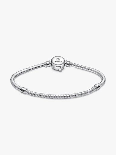 Pandora Moments Marvel The Avengers Logo Clasp Snake Chain Bracelet - Image 6