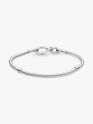 Pandora Moments Infinity Knot Snake Chain Bracelet - Image 5