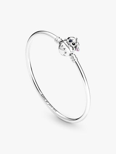 Pandora Moments Disney Stitch Biting Clasp Bangle - Image 5