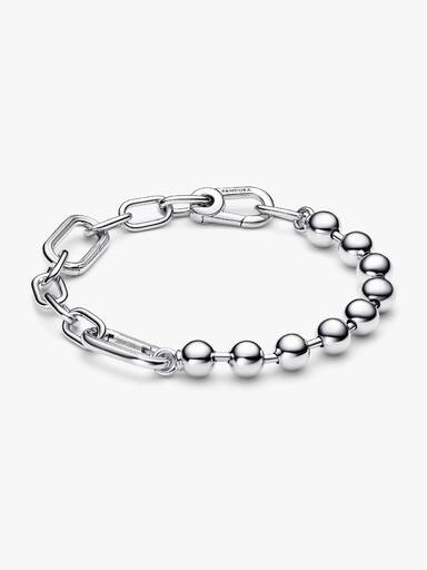 Pandora ME Metal Bead & Link Chain Bracelet