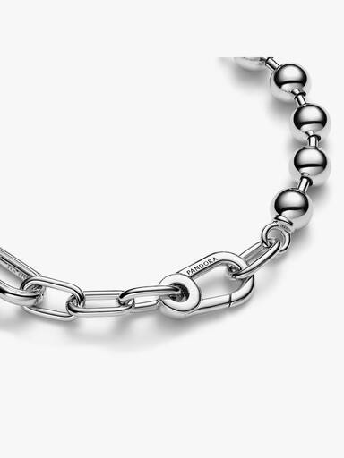Pandora ME Metal Bead & Link Chain Bracelet - Image 2