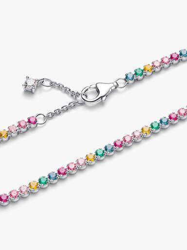 Rainbow Tennis Bracelet - Image 3