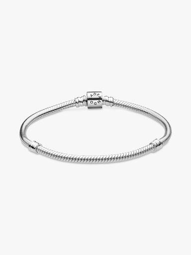 Pandora Moments Barrel Clasp Snake Chain Bracelet - Image 6