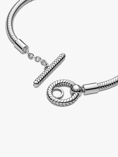 Pandora Moments T-Bar Snake Chain Bracelet - Image 4