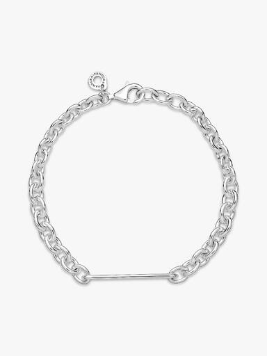 Engravable Bar Link Bracelet - Image 6
