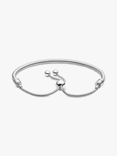Snake Chain Slider Bracelet - Image 4