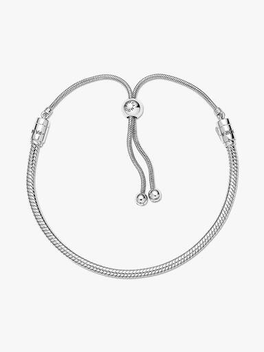 Snake Chain Slider Bracelet - Image 5