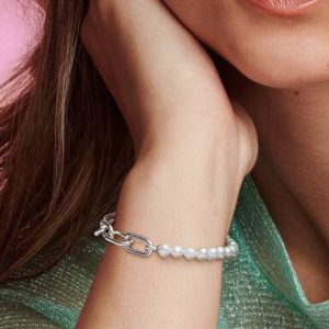 Pandora ME Treated Freshwater Cultured Pearl Bracelet
