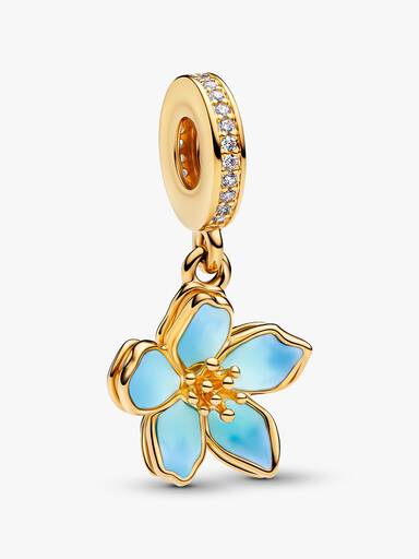 Blue Blossom Dangle Charm - Image 2