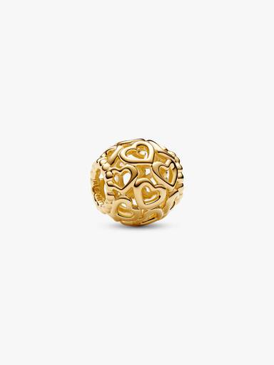 Openwork Heart Charm - Image 2