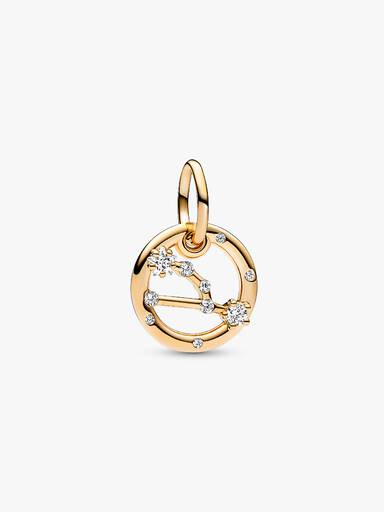 Taurus Zodiac Dangle Charm Bracelet Set - Image 3