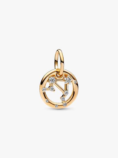 Libra Zodiac Dangle Charm Bracelet Set - Image 3