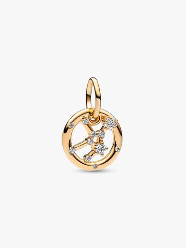 Virgo Zodiac Dangle Charm Bracelet Set - Image 3