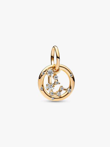 Aquarius Zodiac Dangle Charm - Image 2