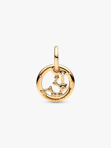 Aquarius Zodiac Dangle Charm - Image 4