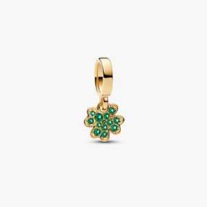Four-leaf Clover Dangle Charm