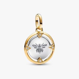 Bee Medallion Charm