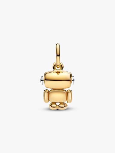 Spinnable Face Robot Dangle Charm - Image 3