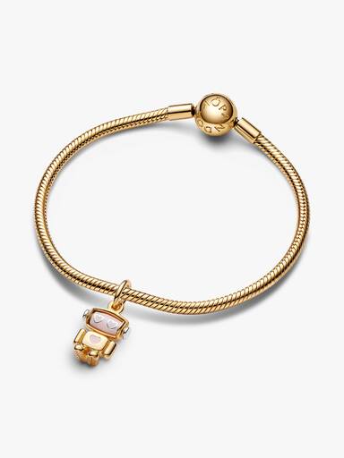Spinnable Face Robot Dangle Charm - Image 5