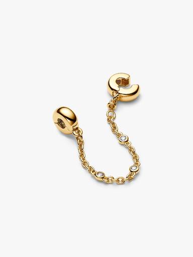 Triple Clear Stone Safety Chain - Image 4