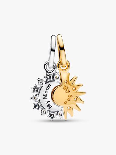Splittable Sun & Moon Dangle Charm - Image 4