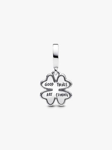 2025 Four Leaf Clover Lab-Grown Diamond Dangle Charm - Image 6