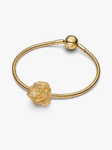 FINAL SALE - Rose in Bloom Oversized Charm - Image 5