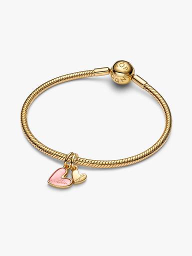 Pink Mother & Daughter Splittable Dangle Charm - Image 3