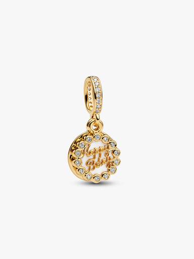 Happy Birthday Cake Dangle Charm - Image 2
