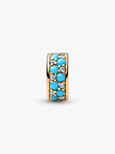 Aqua Blue Clip Charm - Image 5