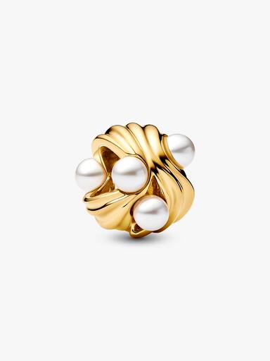 FINAL SALE - Abstract Waves Charm - Image 2