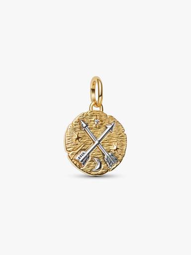 Crossing Arrows Medallion Charm - Image 2