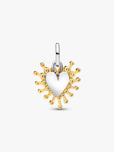 Radiant Heart Double Dangle Charm - Image 4