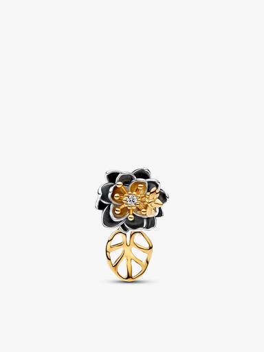 Disney Princess Tiana Water Lily Lab-grown Diamond Charm - Image 2