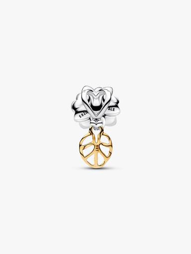 Disney Princess Tiana Water Lily Lab-grown Diamond Charm - Image 5
