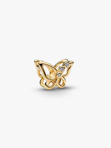 Butterfly Openwork Charm - Image 2