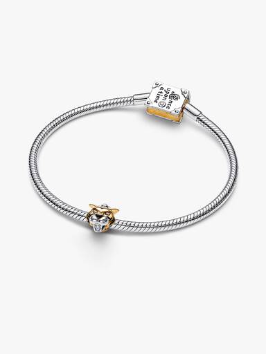 Disney Princess Jasmine Rajah Lab-grown Diamond Charm - Image 3
