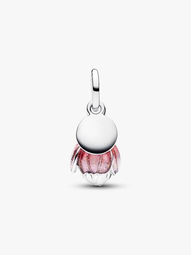 Two-Tone Blooming Flower Dangle Charm - Image 4