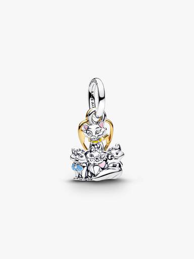 Disney Aristocats Duchess & Kittens Dangle Charm - Image 2