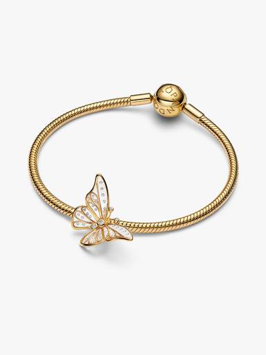 Oversized Butterfly Openwork Charm - Image 6