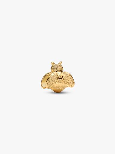 Textured Bee Mini Charm - Image 2